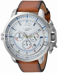 Diesel Watches : DZ4406 Quartz Chronograph Date Brown Leather Men Watch