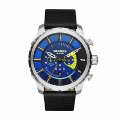 Diesel Watches : DZ4411 Blue Dial Stop Watch Men Watch
