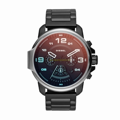 Diesel Watches : DZ4434 Black Dial Stop Watch Men Watch