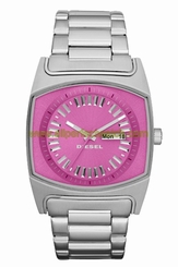 Diesel Watches : DZ5280 Quartz Pink Dial Stainless Steel Women Watch