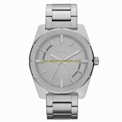 Diesel Watches : DZ5346 Quartz Silver Dial Stainless Steel Case And Bracelet Women Watch