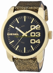 Diesel Watches : DZ5371 Quartz Black Dial Leather Women Watch