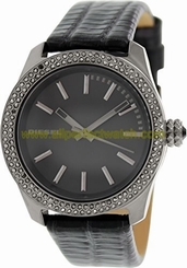 Diesel Watches : DZ5436 Quartz Analog Black Leather Women Watch