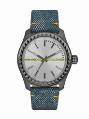 Diesel Watches : DZ5449 Quartz Analog Blue Denim Strap Women Watch