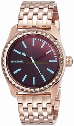 Diesel Watches : DZ5451 Black Dial Stainless Steel Band Women Watch
