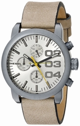 Diesel Watches : DZ5462 Quartz Chronograph Brown Leather Men Watch