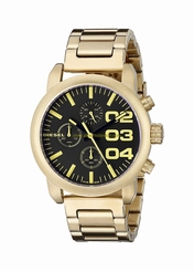 Diesel Watches : DZ5467 Black Dial Stainless Steel Band Women Watch