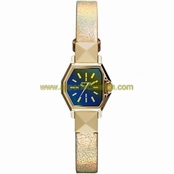 Diesel Watches : DZ5470 Multicolour Dial Leather Women Watch
