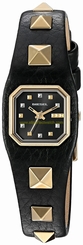 Diesel Watches : DZ5503 Quartz Analog Black Leather Women Watch