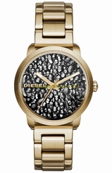 Diesel Watches : DZ5521 Quartz Analog Gold Tone Stainless Steel Women Watch