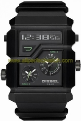 Diesel Watches : DZ7177 Quartz Stainless Steel Case With Rubber Strap Men Watch