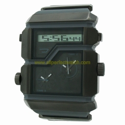Diesel Watches : DZ7178 Triple Time Mineral Crystal Men Watch