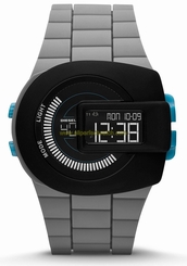 Diesel Watches : DZ7301 Quartz Digital Gray Silicone Men Watch