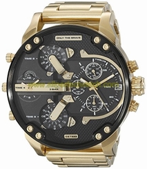 Diesel Watches : DZ7333 Quartz Mr.Daddy 2.0 Gold Tone Stainless Steel Men Watch