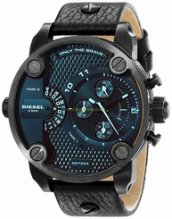 Diesel Watches : DZ7334 Black Dial Stainless Steel Band Men Watch