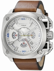 Diesel Watches : DZ7357 Quartz BAMF Chronograph Date Brown Leather Men Watch