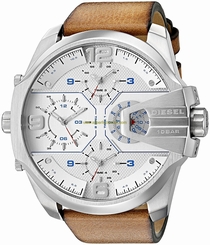 Diesel Watches : DZ7374 Quartz Chronograph Date Brown Leather Men Watch
