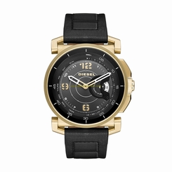 Diesel Watches : DZT1004 Black Dial Leather Men Watch