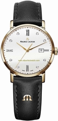 Maurice Lacroix Watches : EL1084-PVP01-150-1 White Dial Stainless steel Band Men Watch