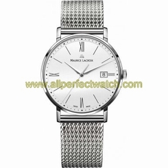 Maurice Lacroix Watches : EL1087-SS002-111-1 Silver Dial Stainless Steel Men Watch