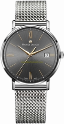 Maurice Lacroix Watches : EL1087-SS002-812-1 Men's Dial Display Type : Analogue Water-restistant (bar) : 5 Diameter (without Crown) In Mm/inches : 38 / 15 Weight In G/ounces : 92 / 325 Men Watch