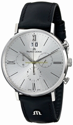 Maurice Lacroix Watches : EL1088-SS001-110 Silver Dial Stainless Steel Band Men Watch