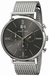 Fake AAA Maurice Lacroix Watches : EL1088-SS002-810 Grey Dial Stainless Steel Band Men Watch Watch