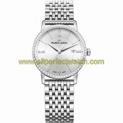 Maurice Lacroix Watches : EL1094-SD502-110-1 Silver Dial Stainless Steel Men Watch
