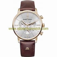 Maurice Lacroix Watches : EL1098-PVP01-111-1 silver Dial Stainless Steel Men Watch