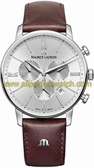 Maurice Lacroix Watches : EL1098-SS001-110-1 Silver Dial Stainless Steel Men Watch