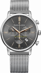 Maurice Lacroix Watches : EL1098-SS002-311-1 Black Dial Stainless Steel Men Watch