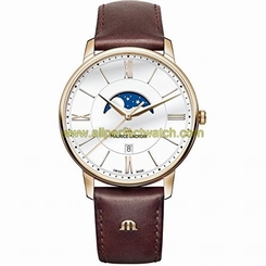 Maurice Lacroix Watches : EL1108-PVP01-112-1 White Dial Stainless Steel Men Watch