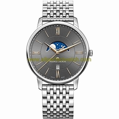 Maurice Lacroix Watches : EL1108-SS002-311-1 Grey Dial Stainless Steel Men Watch