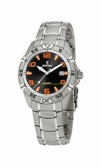 Festina Watches : F16171/A Black Dial Stainless Steel Women Watch