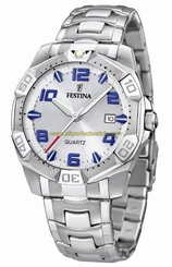 Festina Watches : F16285/1 Quartz Stainless Steel Men Watch
