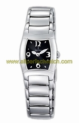 Festina Watches : F16365/2 Black Dial Stainless Steel Women Watch