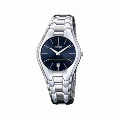Festina Watches : F16370/7 Black Dial Stainless Steel Men Watch