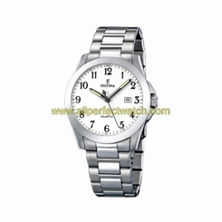 Festina Watches : F16376/1 Quartz White Men Watch