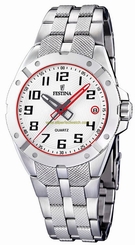 Festina Watches : F16392/1 White Dial Stainless Steel Women Watch