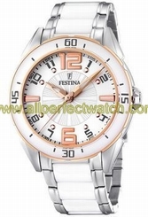 Festina Watches : F16396/1 Quartz Stainless Steel Women Watch
