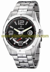 Festina Watches : F16480/3 Quartz Stainless Steel Men Watch