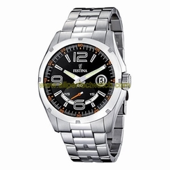 Festina Watches : F16480/6 Quartz Stainless Steel Men Watch