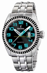 Festina Watches : F16482/5 Quartz Stainless Steel Men Watch