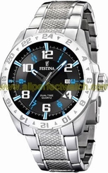 Festina Watches : F16490/3 Quartz GMT Men Watch