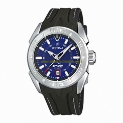 Festina Watches : F16505/8 Quartz Diver Blue Dial Date Rubber Men Watch