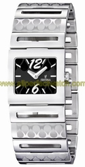 Festina Watches : F16555/4 Quartz Stainless Steel Women Watch