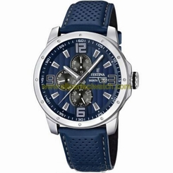 Festina Watches : F16585/3 Quartz Blue Dial Day Date Month Men Watch