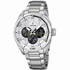 Festina Watches : F16608/1 Quartz Day Date Stainless Steel Men Watch