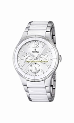 Festina Watches : F16624/1 White Dial Luminescent Hands Men Watch
