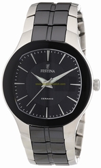 Festina Watches : F16627/2 Black Dial Luminescent Hands Men Watch